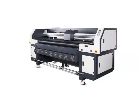 Automatic UV Hybrid Printer , Professional Roll To Roll Printing Machine